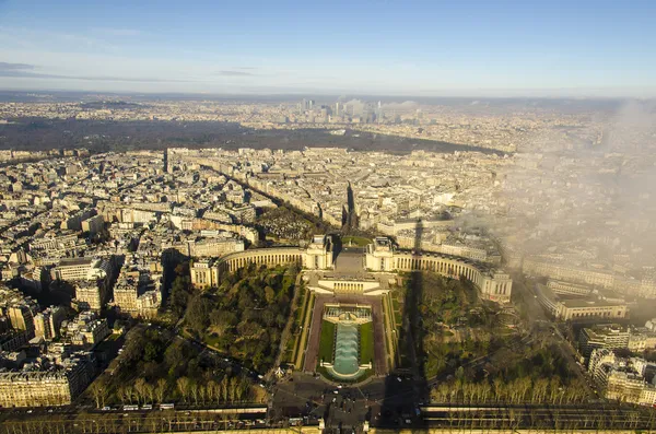 Paris, France - aerial city view — Stock Photo, Image