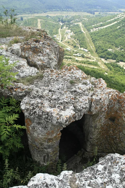 The Cave City Tepe Kermen — Stock Photo, Image