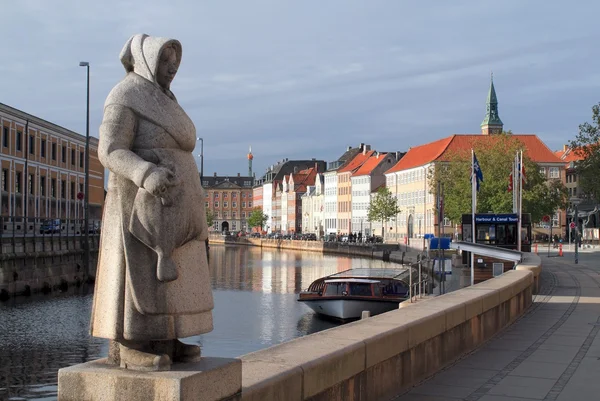 Gammel Strand in Copenhagen — Stock Photo, Image