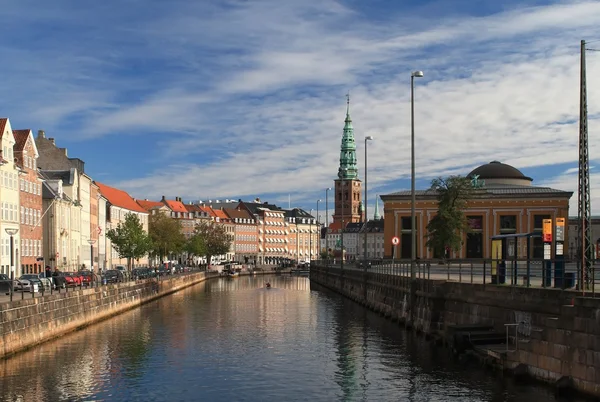 Frederiksholms kanalen i Köpenhamn — Stockfoto