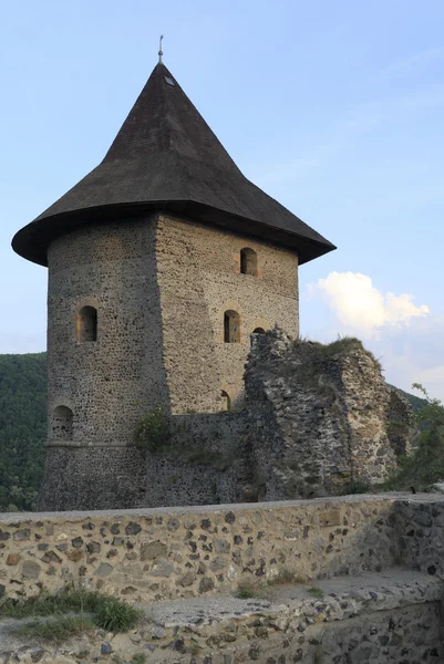 Tower of the Medieval Castle Somoska Royalty Free Stock Images