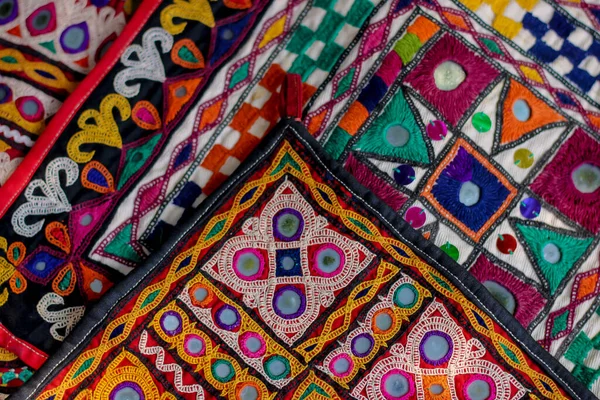 Padrão Bordado Costas Tradicional Húngaro Matyo Bordado Motifs Handmade Bordado — Fotografia de Stock