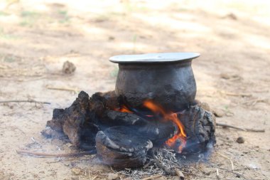 Cow dung pellets used Indian milk tea,indian village tea