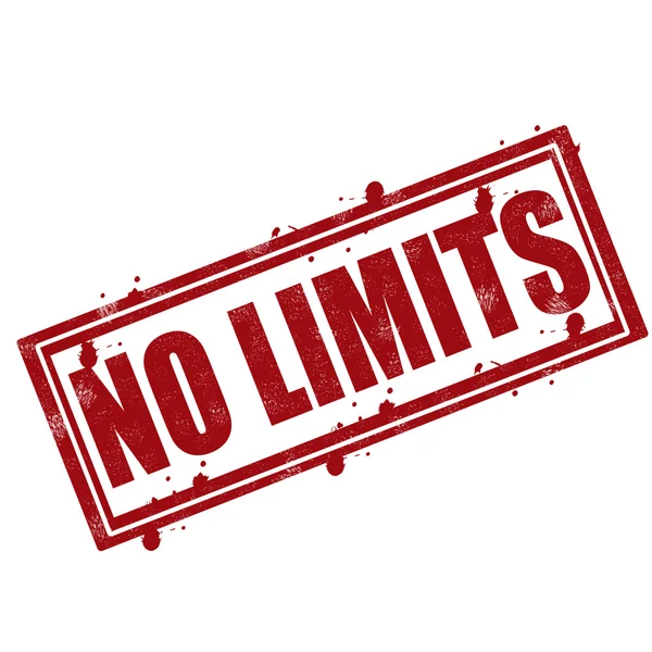 No Limits-timbre — Image vectorielle