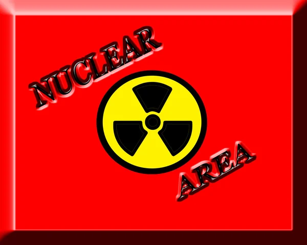 Kärnenergiområdet — Stock vektor
