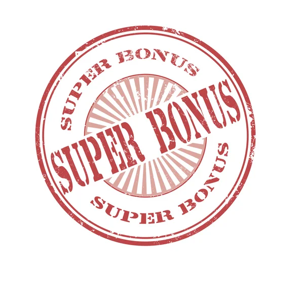 Super bonus — Stock Vector