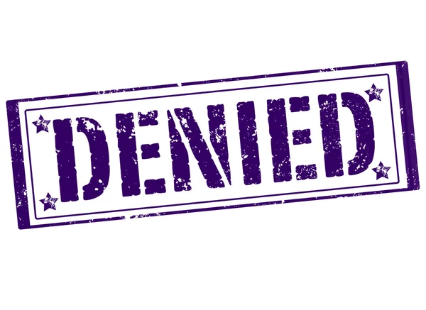 Denied — Stock Vector