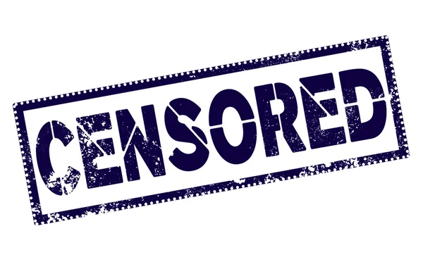 Censored — Stock Vector