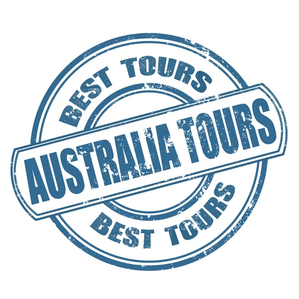 Australie tours — Image vectorielle