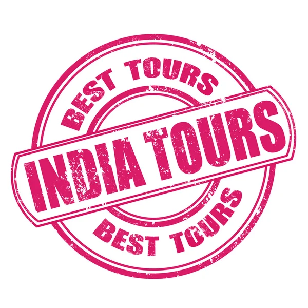 Tours en la India — Vector de stock