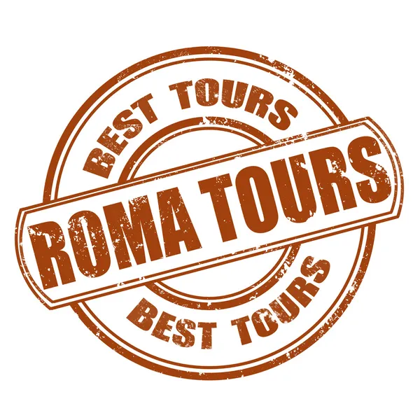 ローマのツアー — ストックベクタ
