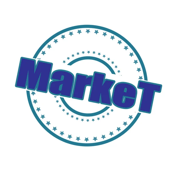 Markt — Stockvector