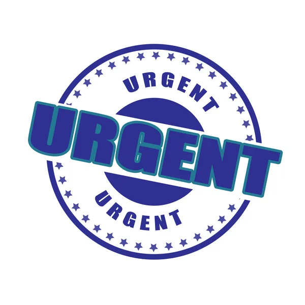 Urgente — Vector de stock