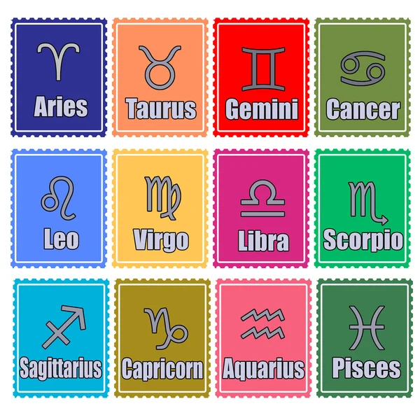 Symbol znak zodiaku — Wektor stockowy