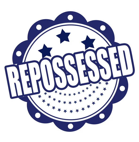 Repossessed — Stock Vector