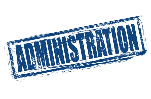 Administración — Vector de stock