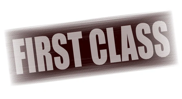 První třída — Stockový vektor