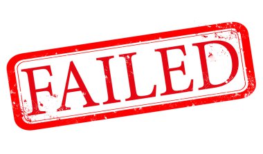 başarısız damgası