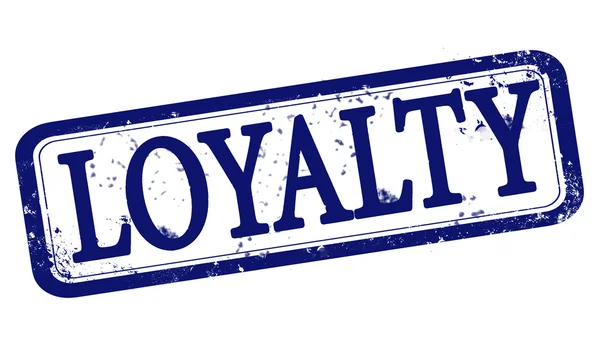 Stempel loyalitas - Stok Vektor