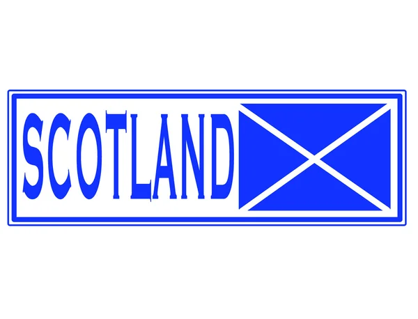 İskoçya damgası — Stok Vektör