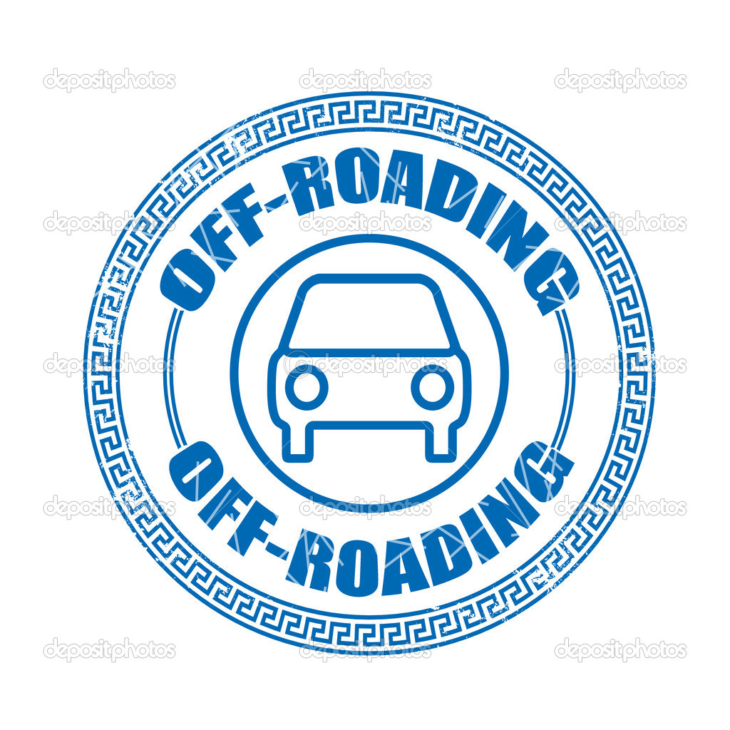 off-roading stamp