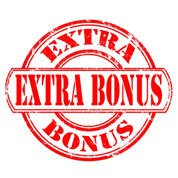 Extra bonus stamp — Stock Vector