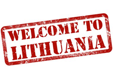 Litvanya damga Hoşgeldiniz