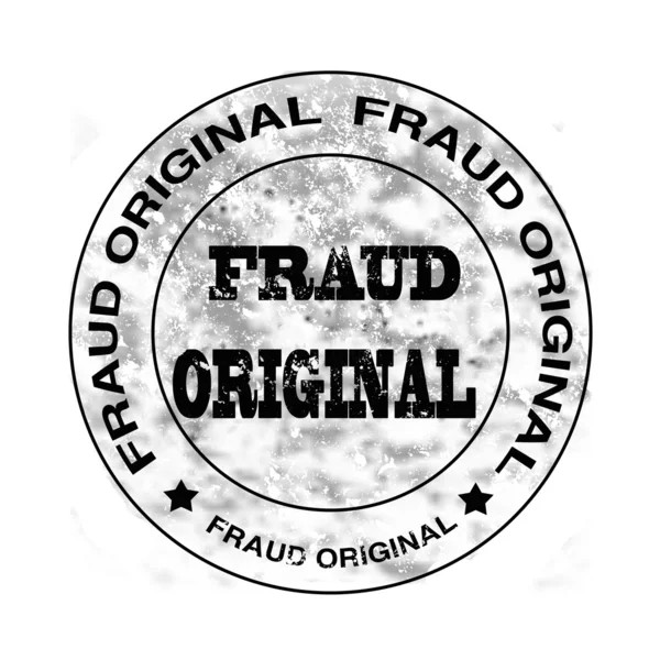 Fraude sello original — Vector de stock
