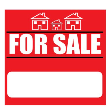 Satılık arka planı için 