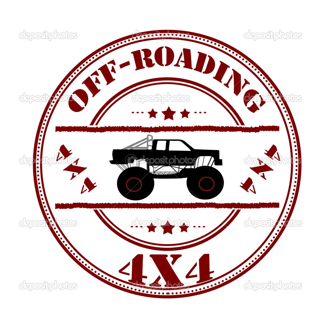 off-roading stamp