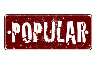 popüler damgası