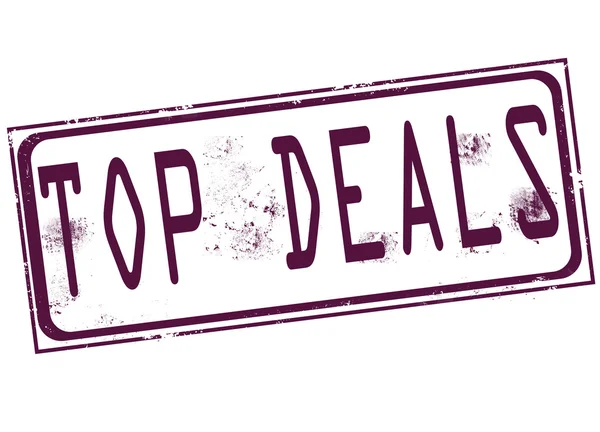 Top-Deals, Briefmarke — Stockvektor