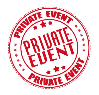 private event stamp clipart