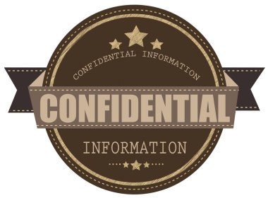 gizli bilgileri damgası