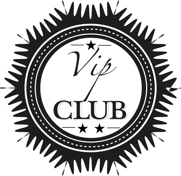 Vip club stamp — Stock Vector