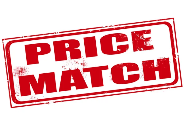 Price match stamp — Stock Vector