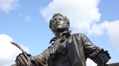 hızlandırılmış. Puşkin anıt yoshkar-ola, Rusya Federasyonu