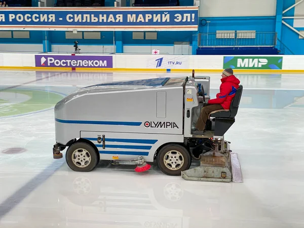 Mari Russland Oktober 2021 Die Zweite Etappe Des Russischen Eiskunstlauf — Stockfoto