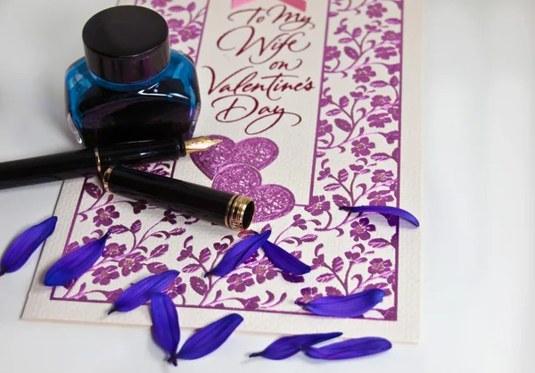 Sevgililer Günü kartı.