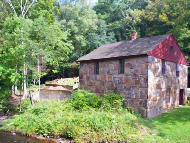 eski grist değirmen