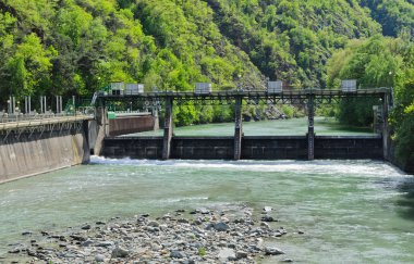 Hidroelektrik tesisleri - çıkış kürek