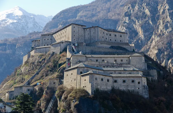 Bard fort in Aosta Valley — Stock Photo, Image