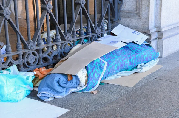 Бездомні — стокове фото