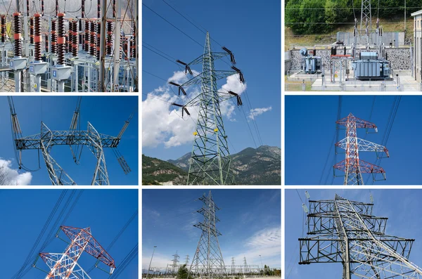 Distribución de energía y energía —  Fotos de Stock