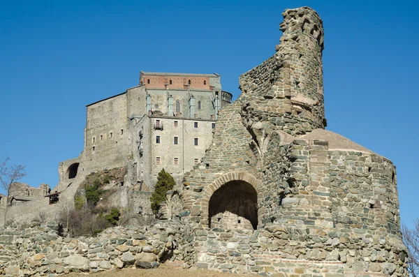 A abadia de San Michele — Fotografia de Stock