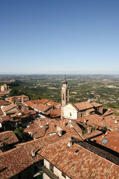 Görünüm la Morra - piedmont — Stok fotoğraf