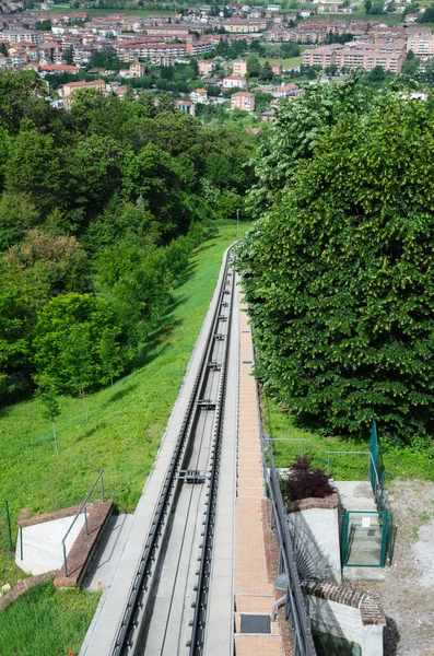 Kabelspoorweg — Stockfoto