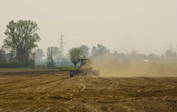 Mechanisierung der Landwirtschaft — Stockfoto