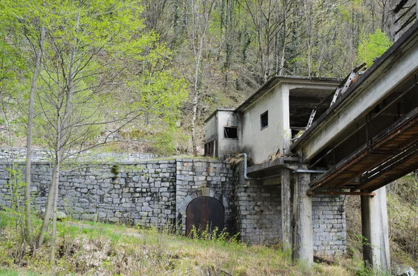 Disused mines in Piedmont — Stock Photo, Image