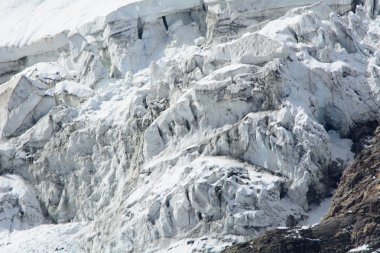 High mountain glacier clipart